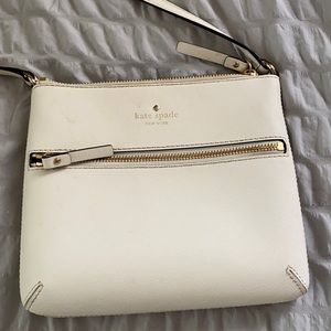 White Kate spade small crossbody purse